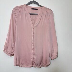 Quince Elegant Pink Women's Blouse
